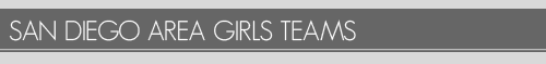 San Diego Area Teams