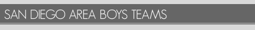 San Diego Area Teams